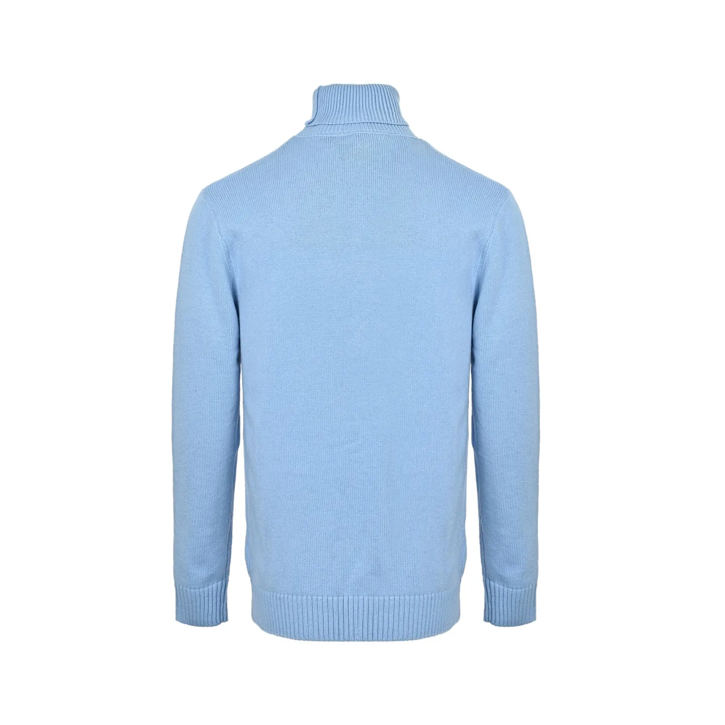 Louis Vuitton/Louis Vuitton pocket leather label turtleneck knitted sweater